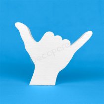 Realistic Shaka Hand | Polystyrene Shape to Decorate