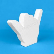 Stylised Shaka Hand | Polystyrene Shape to Decorate