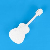 Guitare Acoustique en Polystyrène | Figure à Décorer