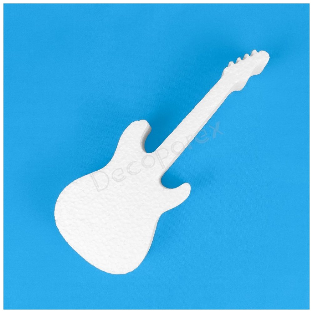 Guitarra Eléctrica de Porexpán | Figura para Decorar