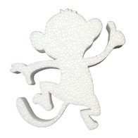 Mono 19cm eps para decoración y manualidades