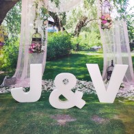 Letras 60cm alto poliestireno expandido  para decoracion de eventos, celebracion, aniversario y cumpleaños
