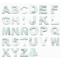 Polystyrene letters 20cm...